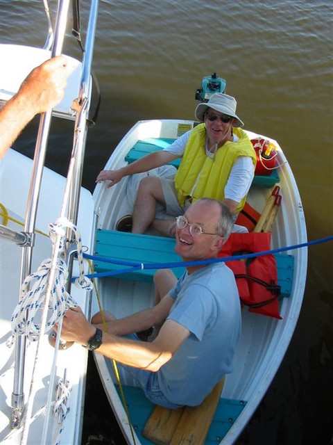 Bill Murdoch and Robert Banks abandoning ship, going to see the Del Rio's..