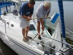 I knew we should have paid someone to clean this boat##!!