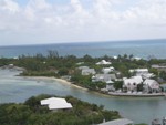 View from top of Hopetown Lighthouse