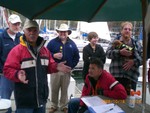 Commodore Catoe relating the rules of his race.. [picture by Clarke Lucas]