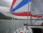 quirky downwind leg, wind from N, S, E, W, all over the place!