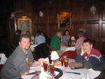 Fall Dinner meeting at House of Ribs