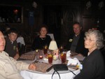 Fall Dinner meeting at House of Ribs