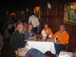 Fall Dinner meeting at House of Ribs