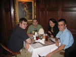 Fall Dinner meeting at House of Ribs