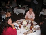 Fall Dinner meeting at House of Ribs