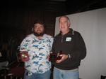 Trophies awarded at Fall Dinner Meeting