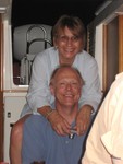 Rob and Minta Fannon down below in Baltimore