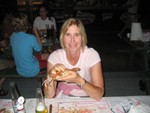 Jan Bryson at Crab Claw restaurant in St. Michaels