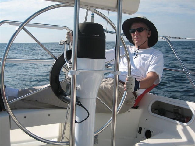 James Little during stressful "sea" trial