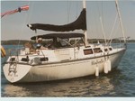 Cork Wherrett, Sailing Vessel WINDWALKER S-2 9.2C, picture from Lake Hartwell