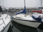 Bryson's boat cold and lonely