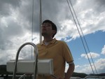 Matt Little at helm of Wild Blue Yonder