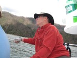 James adsorbing coachin of John Rice on Wild Blue Yonder