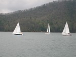At the start line