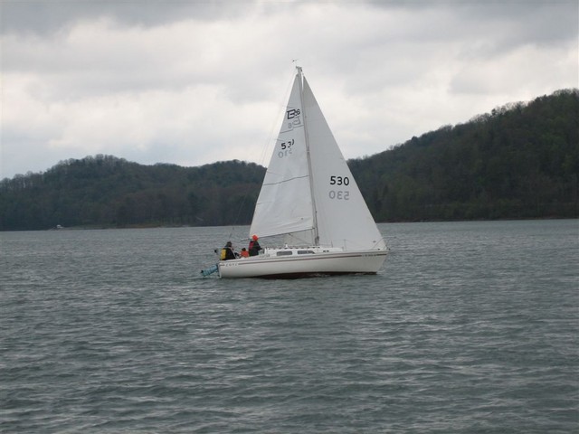 At the start line