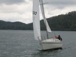 At the start line