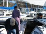 preparing for race