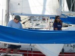 preparing for race