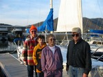 John and his crew..