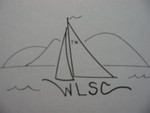 WLSC Logo, created by Bob Waterfield, assisted by Clarke Lucas..