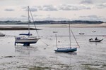 Lindisfarne (Holy Island), NE coast of England, south of Scottish border; island at high tide, causeway at low tide; Early Celtic Christian site dating back to 600's when missionaries from Ireland/Scotland settled there an established a monastery.