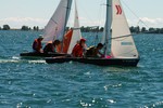 Baron Eliason on "Tiger Lily," 2005 Laser II Worlds in Canada