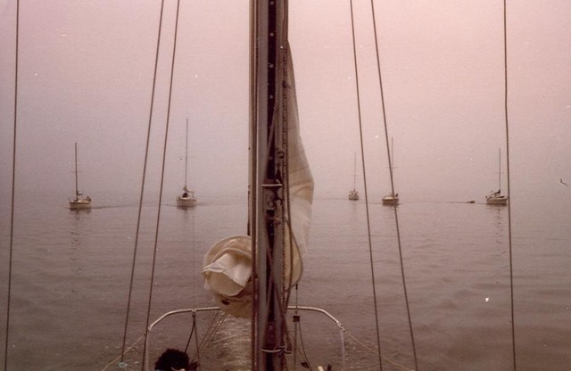 No wind on the Chesapeake, motoring for a day!