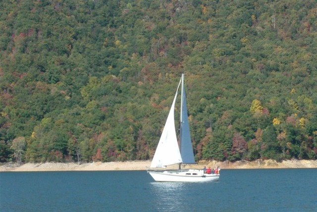 Fall Race #4 (pictures from Brysons on Committee Boat