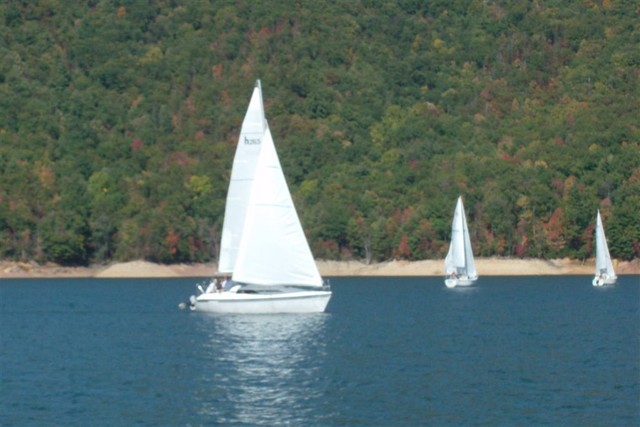 Fall Race #4 (pictures from Brysons on Committee Boat