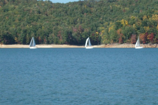 Fall Race #4 (pictures from Brysons on Committee Boat