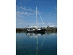Anchored in a creek in Double Breasted Cay, we only saw two other boats the four days we were there.