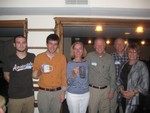 Captain and crew of Wild Blue Yonder, 1st Club Fall, 1st Overall Club, 3rd Overall PHRF,3rd Frostbite Race