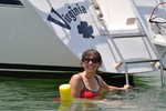 Waiting for Boat Parade to start..(pics from John Douglas, J Little brother-in-law)