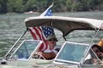 Waiting for Boat Parade to start..(pics from John Douglas, J Little brother-in-law)