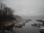 Cold day in Jan 2009 at dock (M. Galloway)