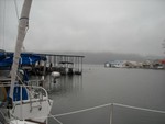 Cold day in Jan 2009 at dock (M. Galloway)