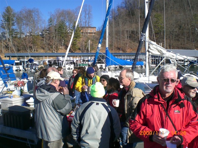 Party after race