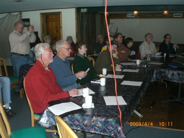 Race Clinic, Morning April 4th, Captains Table Lower Level