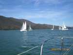 Practice Starts, Outside Lakeshore Marina Harbor, afternoon, April 4th