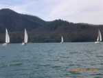 Practice Starts, Outside Lakeshore Marina Harbor, afternoon, April 4th