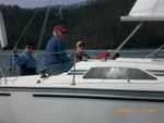 Practice Race, Outside Lakeshore Marina Harbor, afternoon, April 4th