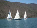 Practice Starts, Outside Lakeshore Marina Harbor, afternoon, April 4th