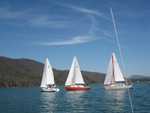 Practice Starts, Outside Lakeshore Marina Harbor, afternoon, April 4th
