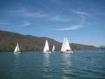 Practice Starts, Outside Lakeshore Marina Harbor, afternoon, April 4th