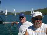 Crew aboard My Love 2, Clarke Lucas