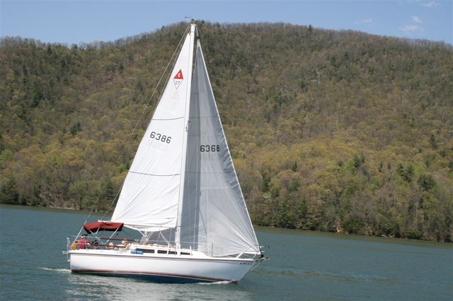 sailing away