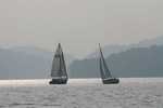 heading back towards finish from island..
