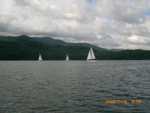 nice wind for the morning race