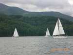 nice wind for the morning race